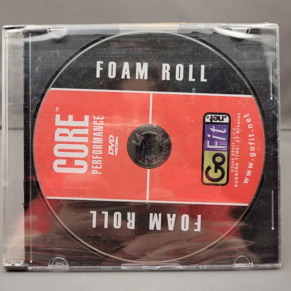 Core Performance Foam Roll GoFit (DVD, 2005)‎